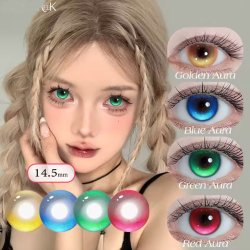 ⭐ Lentes de Contacto Cosplay Aura hd Kawaii