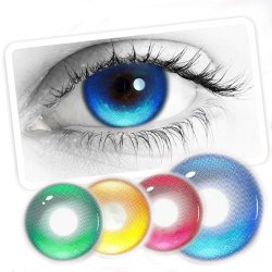 ⭐ Lentes de Contacto Cosplay Aura hd Kawaii