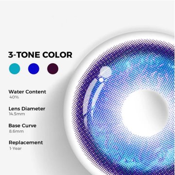 ⭐ Lentes de Contacto Cosplay Thermo Aura hd Kawaii