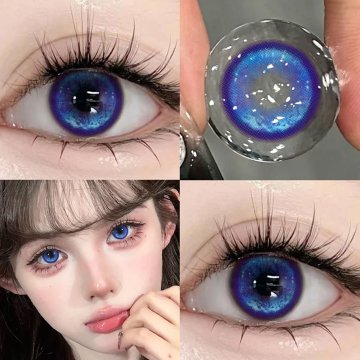 ⭐ Lentes de Contacto Cosplay Thermo Aura hd Kawaii