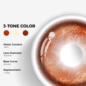 ⭐ Lentes de Contacto Cosplay Thermo Aura hd Kawaii