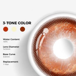 ⭐ Lentes de Contacto Cosplay Thermo Aura hd Kawaii