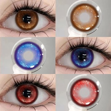 ⭐ Lentes de Contacto Cosplay Thermo Aura hd Kawaii