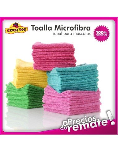 Toalla de Microfibra ultra absorbente para Baño de Mascotas