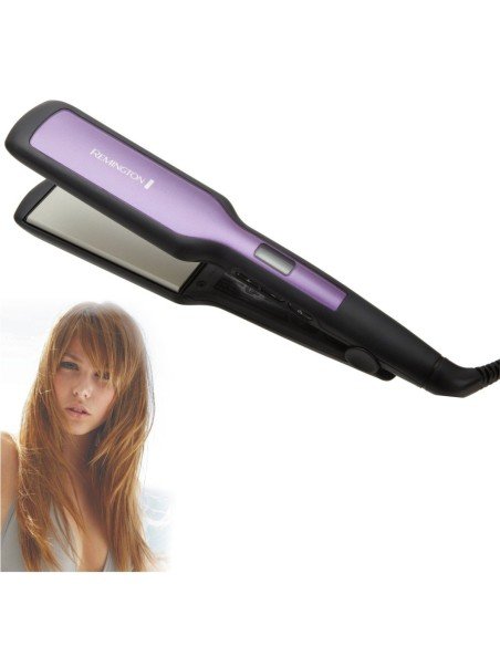 Plancha de Cabello, Remington S5520 tecnología Anti-estática Ceramic 1 3/4" 