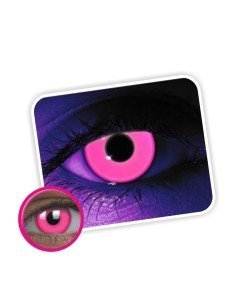 Lentes contacto UV Glow Crazy Neón Magic Pink Rosado