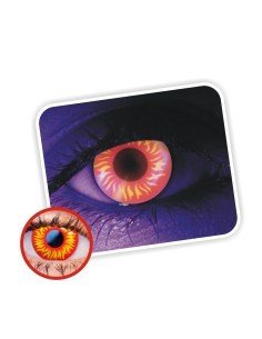 Lentes contacto UV Glow Crazy Neón Magic Demonio