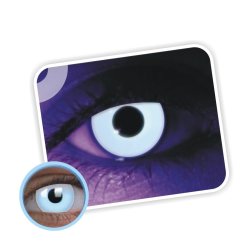 Lentes de contacto U.V. Jelly de Neón Magic Flash Brilla en la Disco Jelly