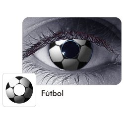 Lentes Locos de Futbol Crazy Lentes Halloween Disfraz Brasil