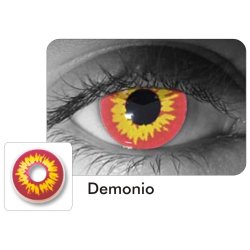 Lentes de Contacto Crazy Demonio FX Halloween