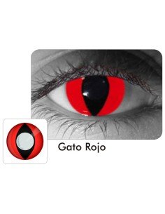 Lentes Locos Gato Rojo Cat Red Crazy Lentes Halloween
