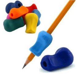 Adaptador ergonómico para escritura y sujetador de lápiz