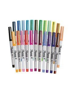 Sharpie Punta UltraFina Marcador Permanente  (24 unidades)