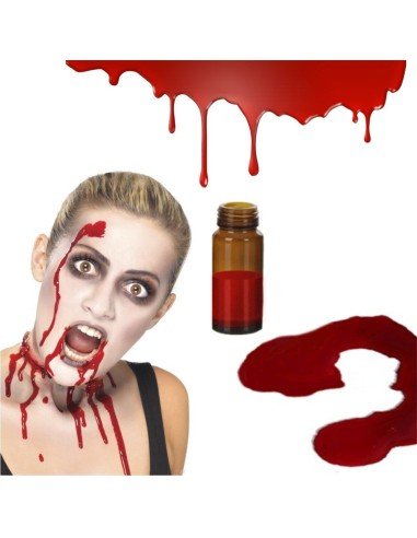 Tarrito De Sangre De Vampiro De Fantasía Teatro Y Halloween