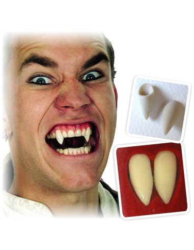 Colmillos de Vampiro 2 Unidades para halloween
