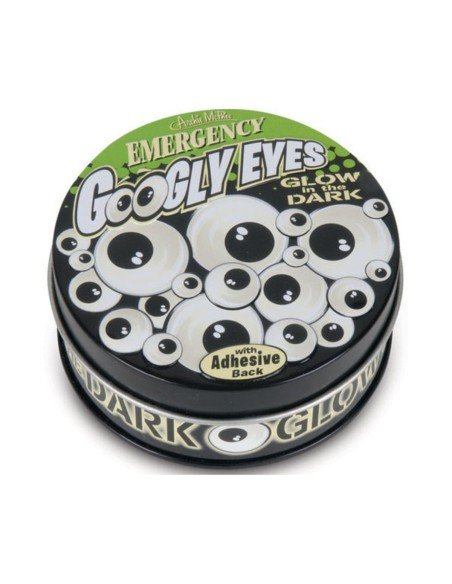 Divertidos Googly Eyes Emergency Glow in the dark x36 Brilla Oscuridad