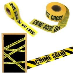 Cinta Decorativa Escena del Crimen Halloween