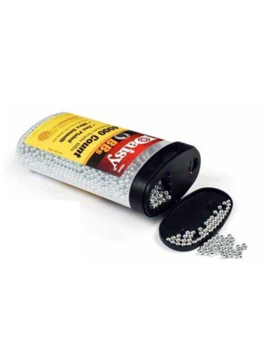 Balines BBs Daisy Niquelados 4.5mm AirSoft (Tarro de 4000 unidades) 