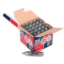 25 Pipetas de Aire Comprimido CO2 Crosman 12 Gr (paq x 25 unidades)