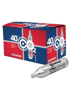 40 Pipetas de Aire Comprimido CO2 Crosman 12 Gr (paq x 40 unidades)