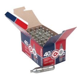 40 Pipetas de Aire Comprimido CO2 Crosman 12 Gr (paq x 40 unidades)