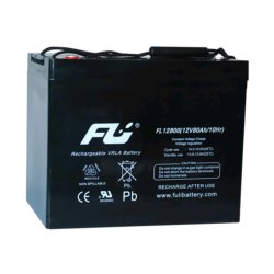 Batería Sellada FuliBattery12V-80AH Ref. FL12800GS 