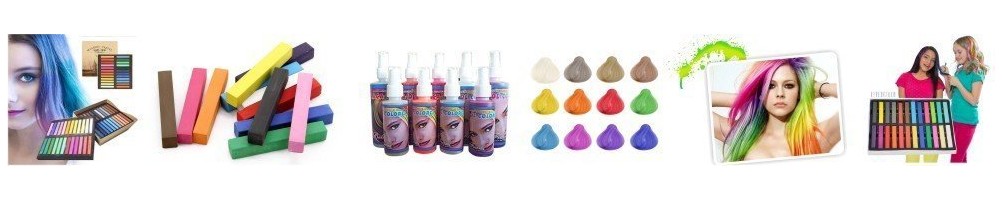 Tintes de Colores para el Pelo | Color Temporal y Looks Temáticos | aPreciosdeRemate