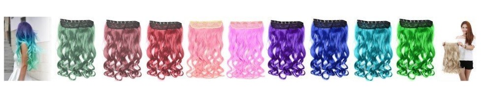 Extensiones de Cabello Ondulada Unicolor | Volumen y Estilo Natural