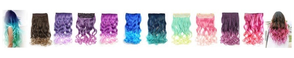 Extensiones de Cabello Ondulada Degradé | Estilo y Volumen Moderno