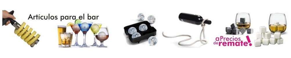 Cocteleras y Accesorios Bartender para Bar y Coctelería