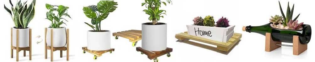 Bases para Materas con Ruedas | Soportes para Plantas | Aprecios de Remate