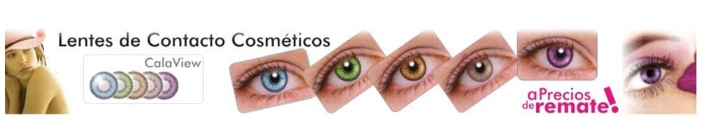 Lentes de contacto Cosméticos CalaView en colores