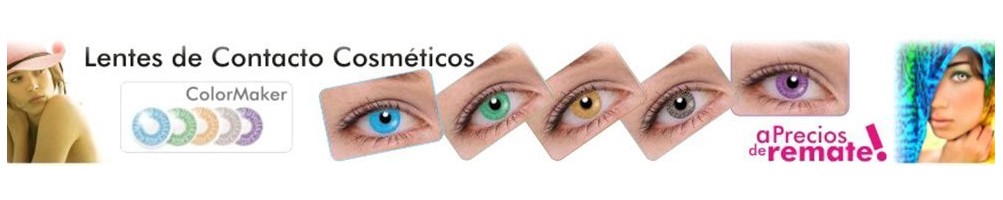 Lentes de contacto cosméticosMaker