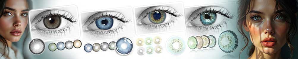 Lentes de Contacto Cosméticos Naturales | Mirada sutil
