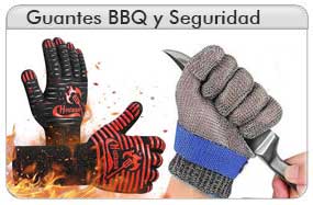 Guantes, tenazas y seguridad