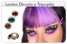 Lentes de Contacto Doble Pupila