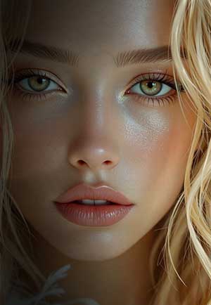 Lentes Cosm&eacute;ticos de Realce con iris definido