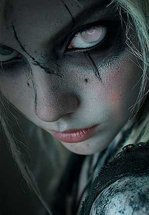 crear efectos visuales para cosplay, Halloween y transformaci&oacute;n est&eacute;tica